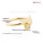 Perfect Replica AAA Cartier Juste Un Clou Gold Diamond Ring